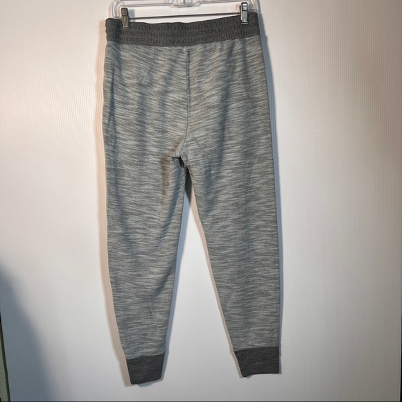 ABERCROMBIE & FITCH Lounge pants,size Medium Gray space dye, dark gray ribbing - Picture 2 of 7